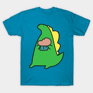 Stegosaurus Eating a Muffin T-Shirt